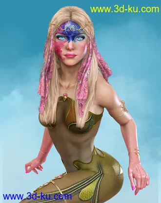 3D打印模型Fiore for Genesis 8 Female的图片