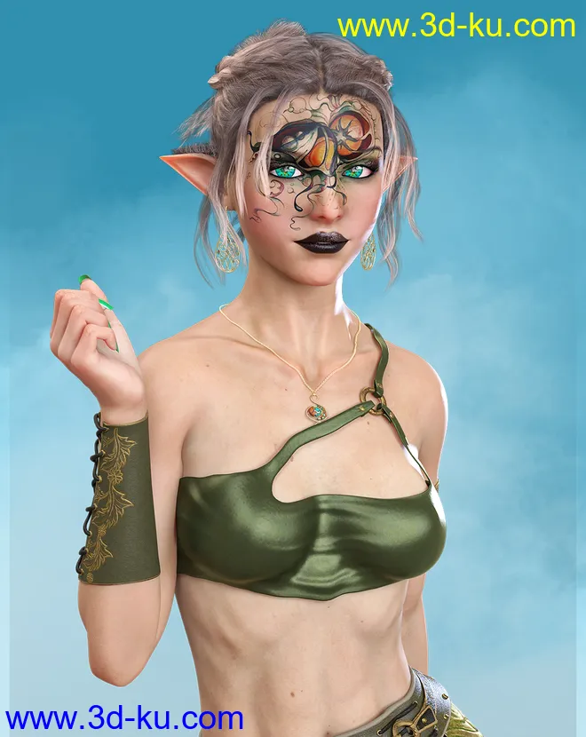 Fiore for Genesis 8 Female模型的图片8