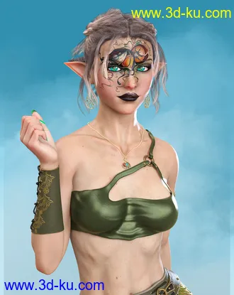 3D打印模型Fiore for Genesis 8 Female的图片