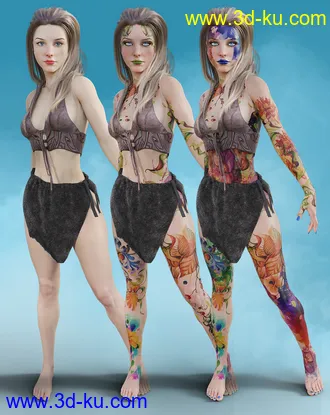 3D打印模型Fiore for Genesis 8 Female的图片