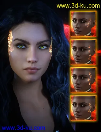 3D打印模型Fire Walk LIE Tattoos的图片