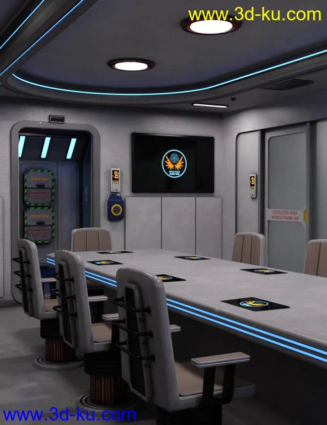 Fleet Ops - Admiral's Ready Room模型的图片1