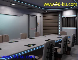 3D打印模型Fleet Ops - Admiral's Ready Room的图片