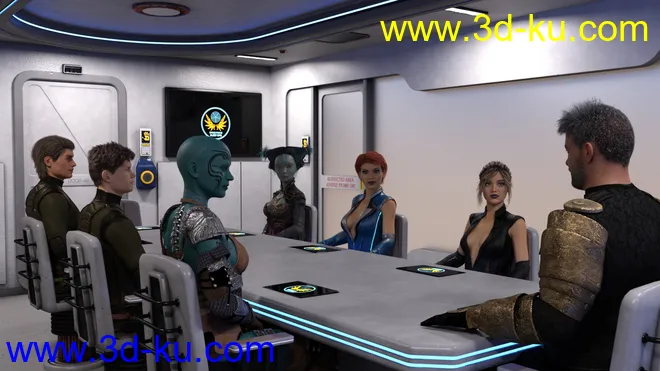 Fleet Ops - Admiral's Ready Room模型的图片4