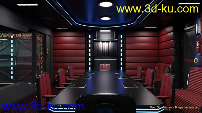 Fleet Ops - Admiral's Ready Room模型的图片9