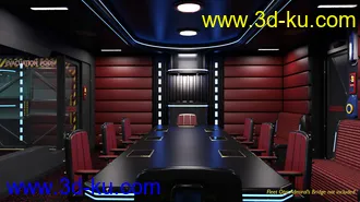 3D打印模型Fleet Ops - Admiral's Ready Room的图片