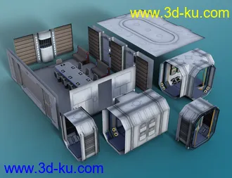 3D打印模型Fleet Ops - Admiral's Ready Room的图片