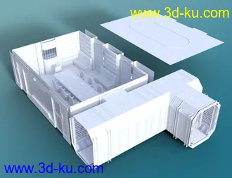 3D打印模型Fleet Ops - Admiral's Ready Room的图片