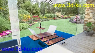 3D打印模型Floating Tub Bedroom的图片