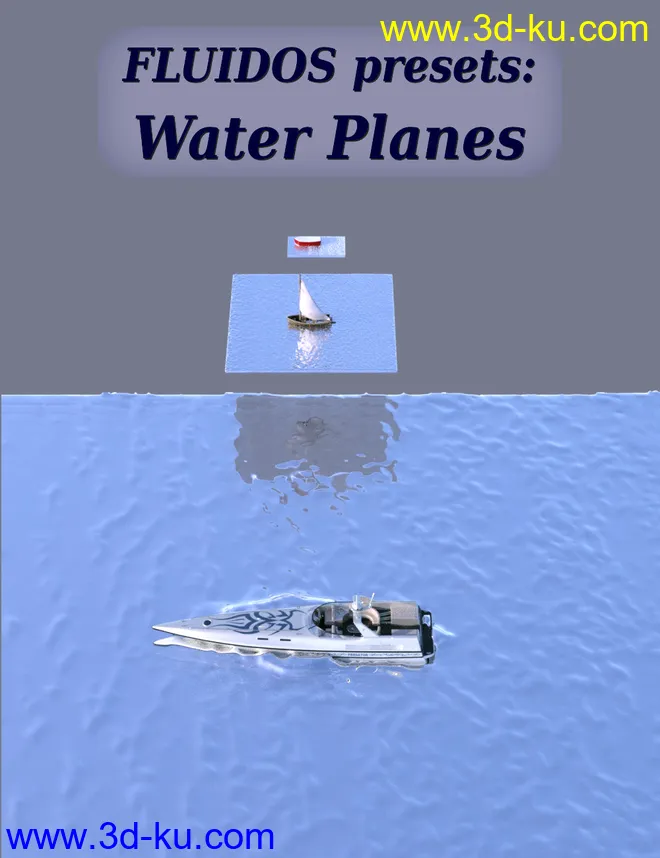 FLUIDOS Presets - Water Planes模型的图片1