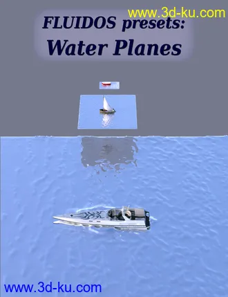 3D打印模型FLUIDOS Presets - Water Planes的图片