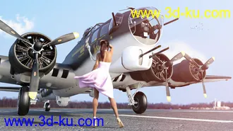 3D打印模型Flying Fortress Warplane的图片