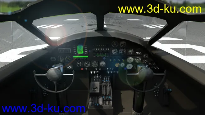 Flying Fortress Warplane模型的图片10