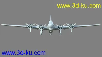 3D打印模型Flying Fortress Warplane的图片