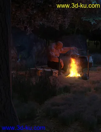 3D打印模型Forest Camp的图片