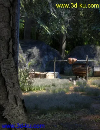 3D打印模型Forest Camp的图片