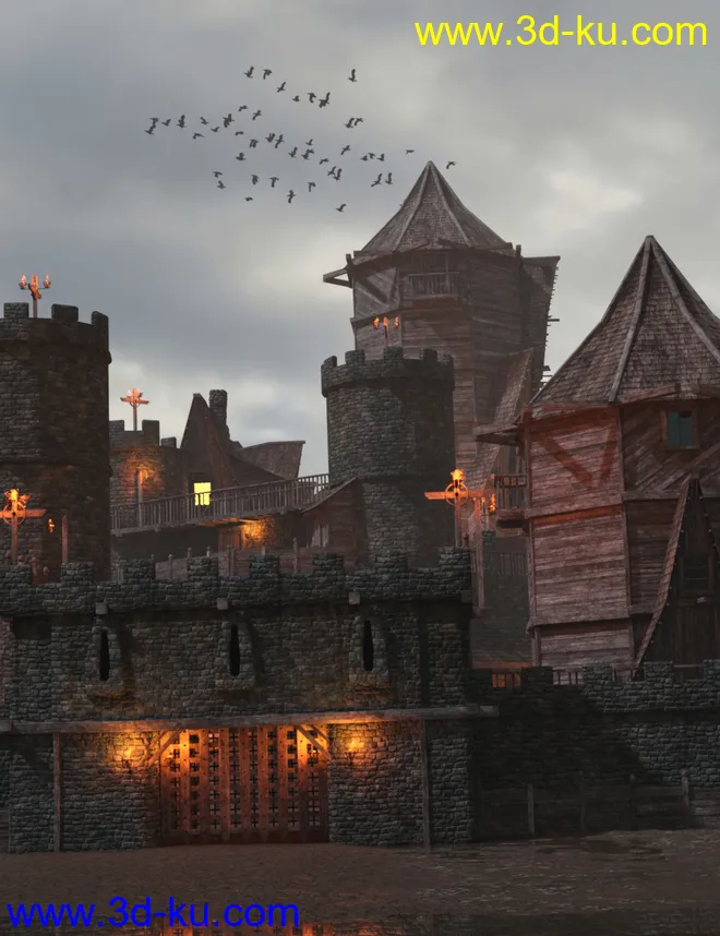 Forsaken Keep and Construction Set模型的图片2