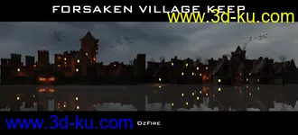 3D打印模型Forsaken Keep and Construction Set的图片
