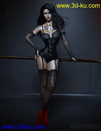 3D打印模型Francis for Genesis 8 Female的图片