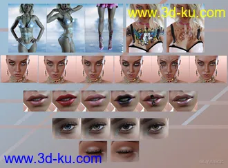 3D打印模型Francis for Genesis 8 Female的图片