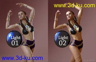 3D打印模型Francis for Genesis 8 Female的图片