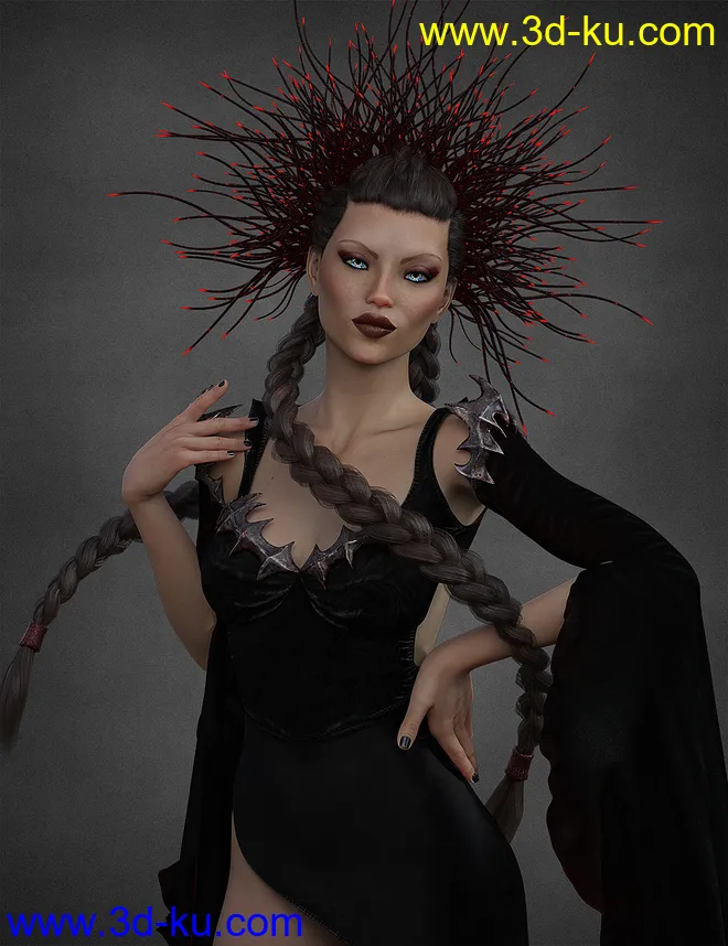 Frigga for Genesis 8 Female模型的图片3