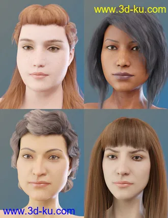 3D打印模型FSL Everyday People Shapes的图片