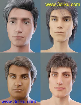 3D打印模型FSL Everyday People Shapes的图片