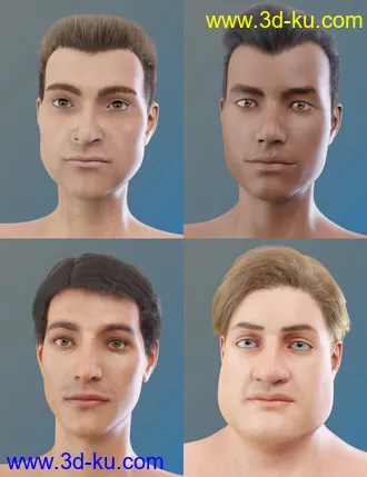 3D打印模型FSL Everyday People Shapes的图片