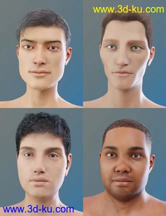 3D打印模型FSL Everyday People Shapes的图片