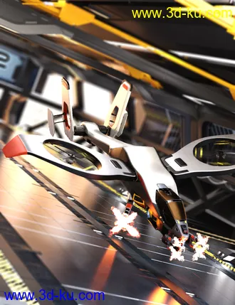 3D打印模型Futuristic Attack Helicopter的图片