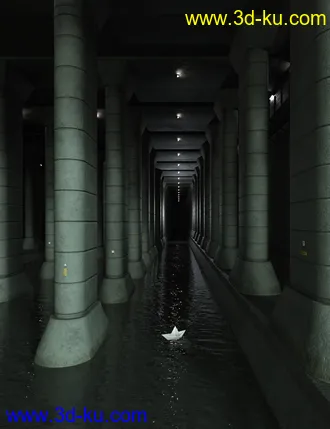 3D打印模型G-Can - Tokyo's Flood Tank的图片
