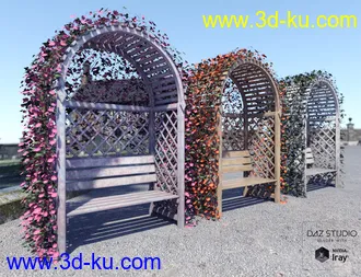 3D打印模型Garden Arches Vol 2的图片