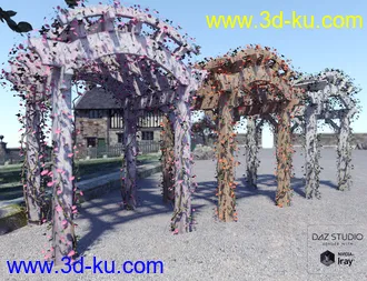 3D打印模型Garden Arches Vol 2的图片