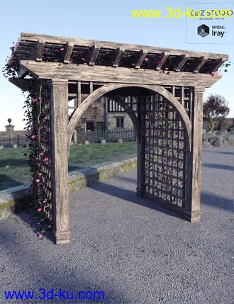 3D打印模型Garden Arches Vol 2的图片