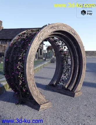 3D打印模型Garden Arches Vol 2的图片