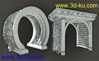 3D打印模型Garden Arches Vol 2的图片