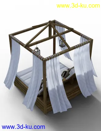 3D打印模型Garden Bed的图片