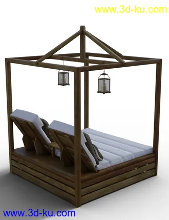 3D打印模型Garden Bed的图片