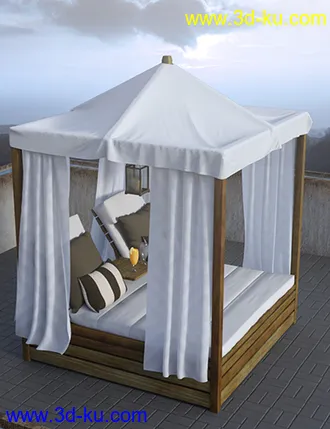 3D打印模型Garden Bed的图片