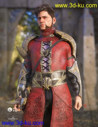 3D打印模型Gate Guardian for Genesis 8 Male(s)的图片