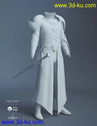 3D打印模型Gate Guardian for Genesis 8 Male(s)的图片