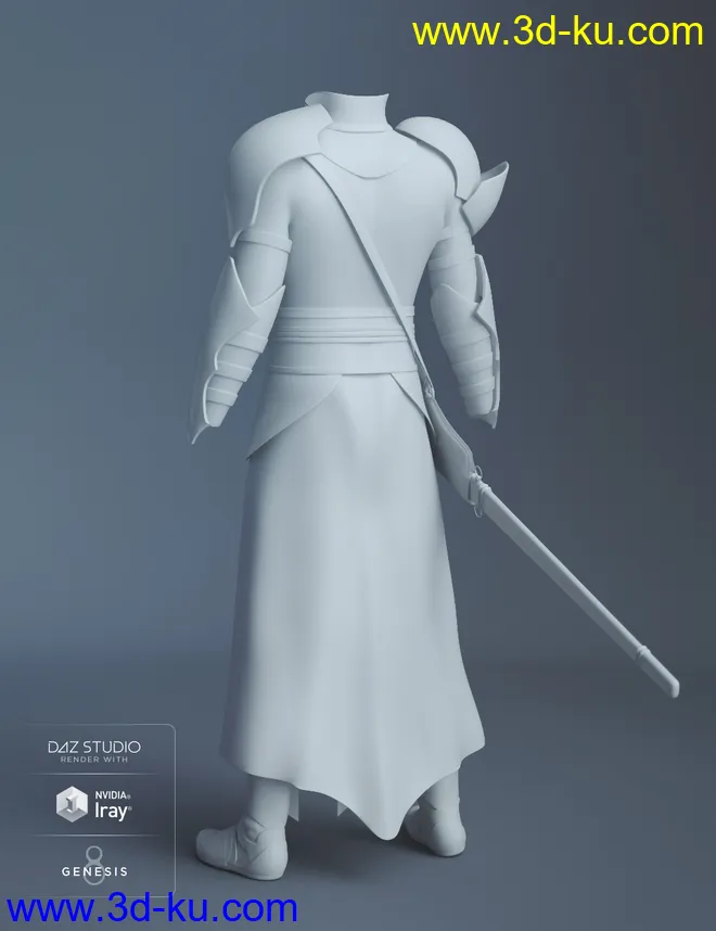 Gate Guardian for Genesis 8 Male(s)模型的图片6