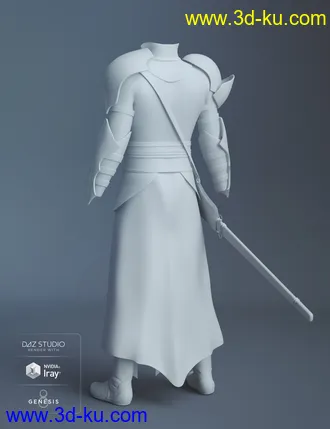 3D打印模型Gate Guardian for Genesis 8 Male(s)的图片
