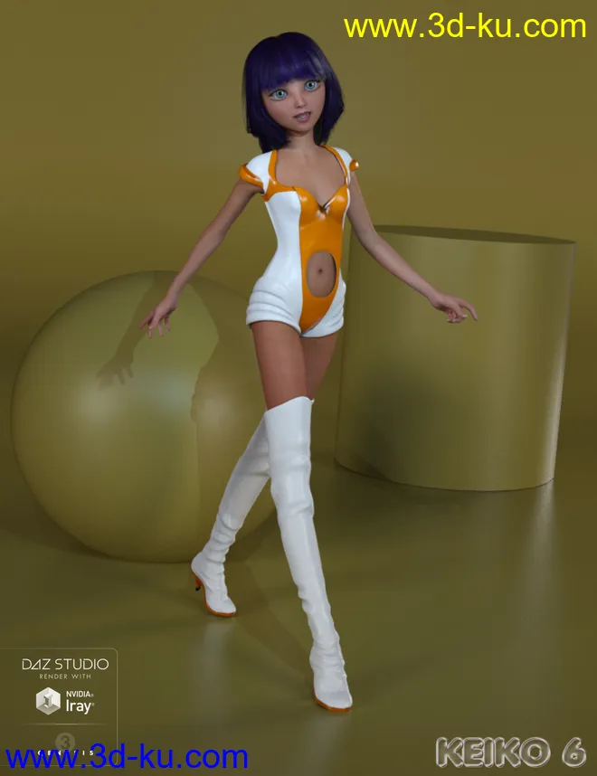Genesis 2 Legacies for Genesis 3 Female - Stylish模型的图片5