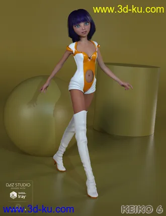 3D打印模型Genesis 2 Legacies for Genesis 3 Female - Stylish的图片