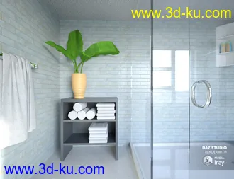 3D打印模型Glossy Bricks - Iray Shaders的图片