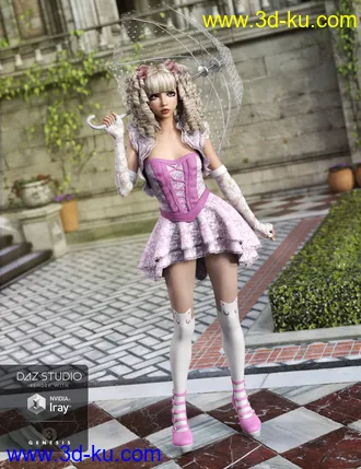 3D打印模型Goldie Locks Textures的图片