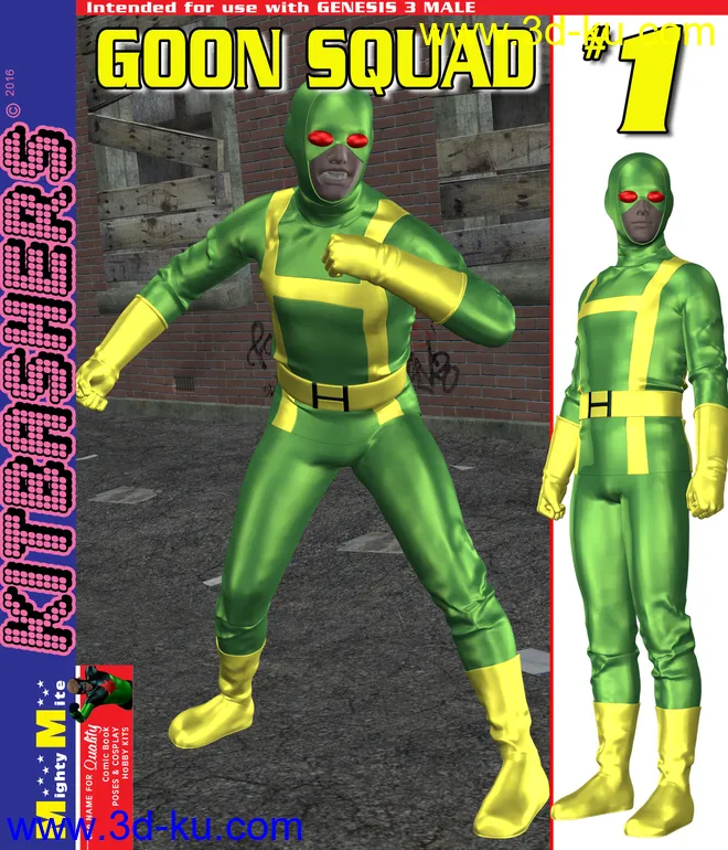 Goon Squad 001 MMKBG3M模型的图片1