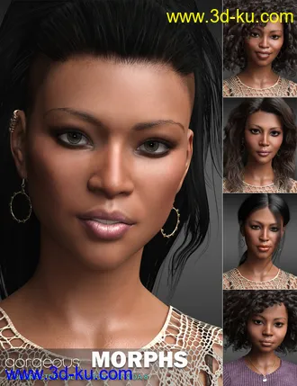 3D打印模型Gorgeous Morphs for Nida 8的图片